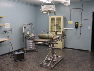 Gesicherte Operationsstelle im Serata