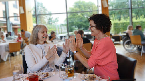 Gute Stimmung im Serata